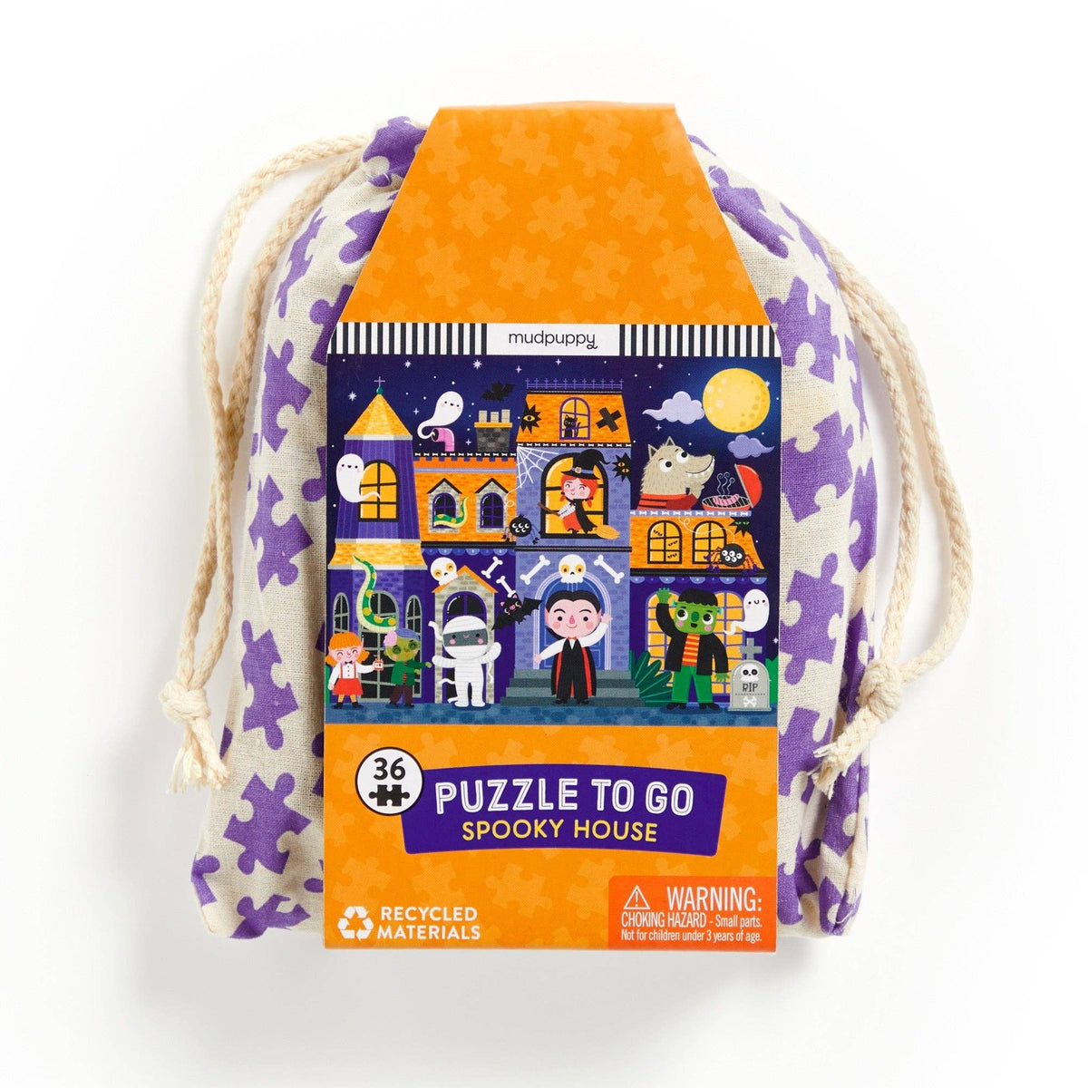 36 Piece Puzzle to Go - Spooky House