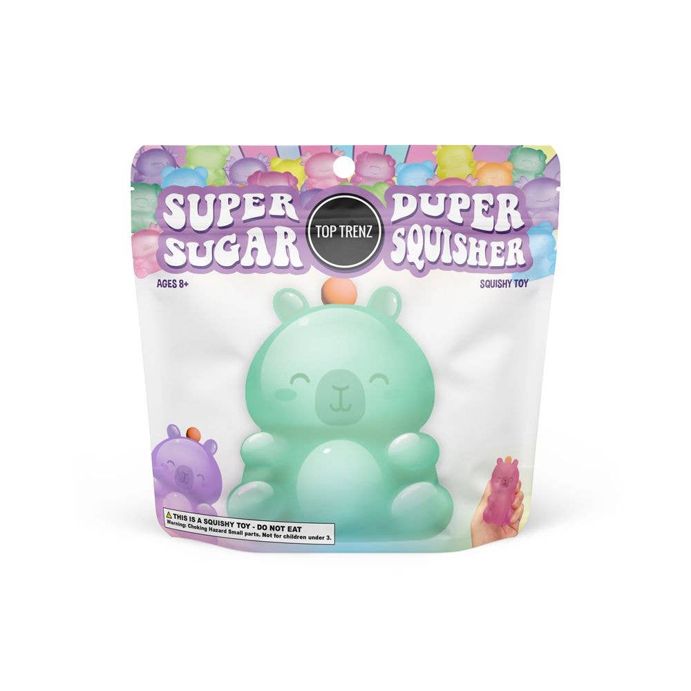 Super Duper Sugar Squisher Toy - Capybara