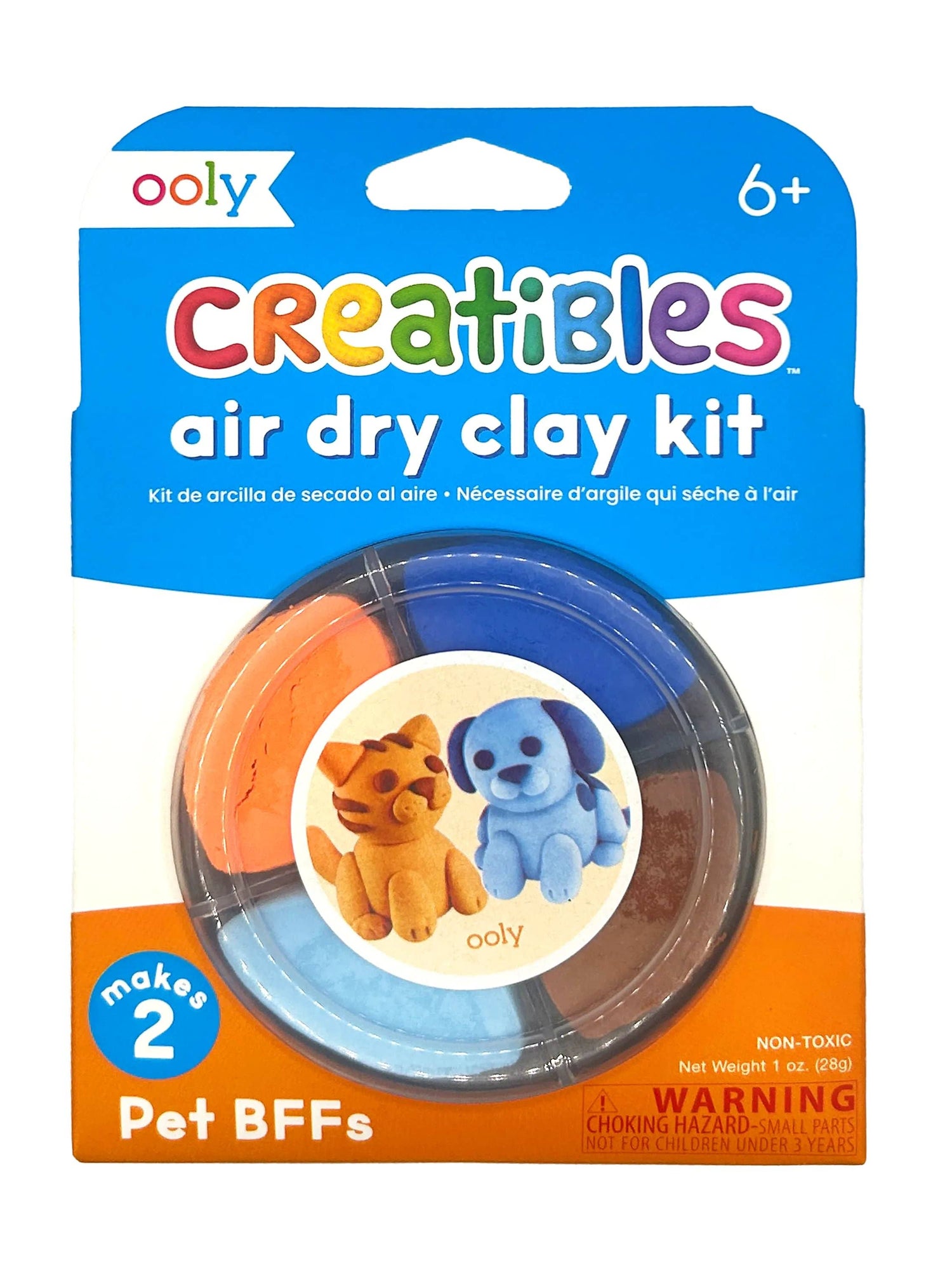 Creatibles DIY Air-Dry Clay Kit - Pet BFFs