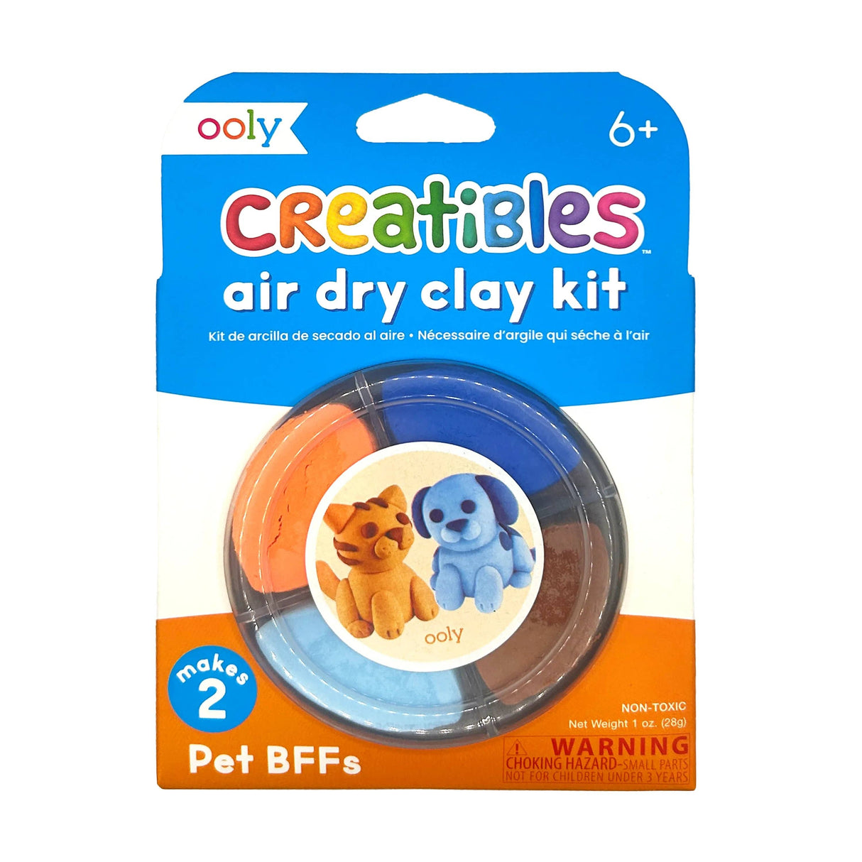 Creatibles DIY Air-Dry Clay Kit - Pet BFFs