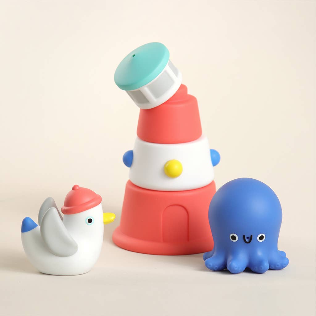 Itzy Stack & Squirt Bath Toy
