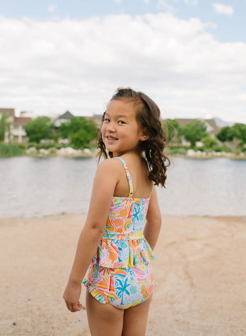 Emma Two Piece Swimsuit - Beach Scenes FINAL SALE