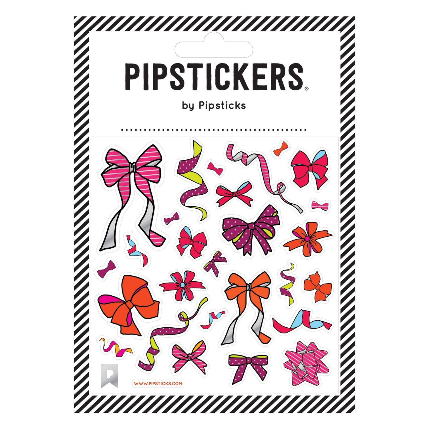 Pipstickers - Holiday Sparkle Bows