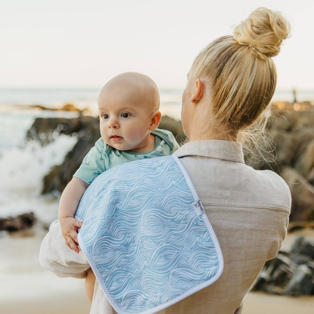 Premium Burp Cloths - Cove