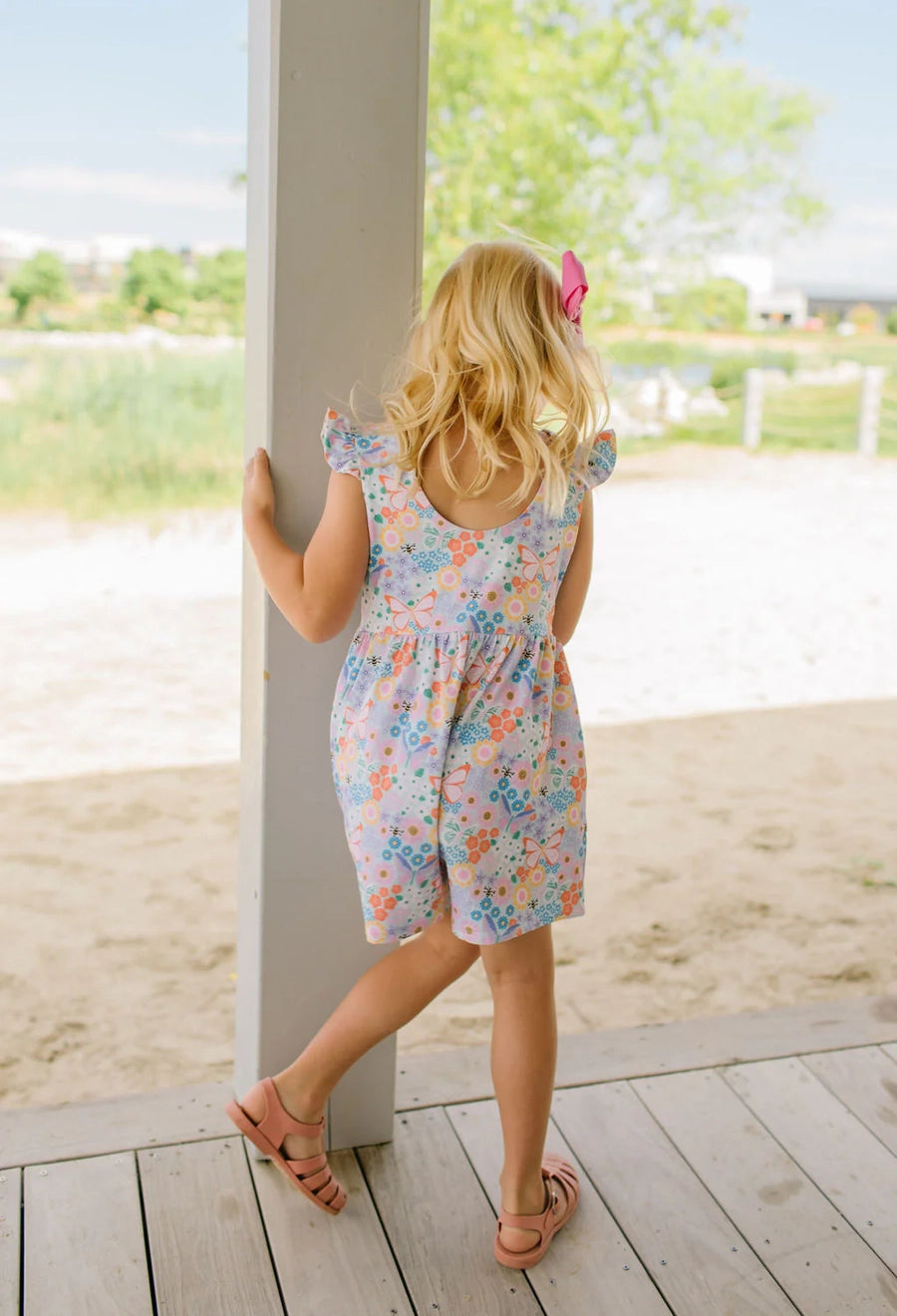 Macie Romper - Butterfly Dream FINAL SALE