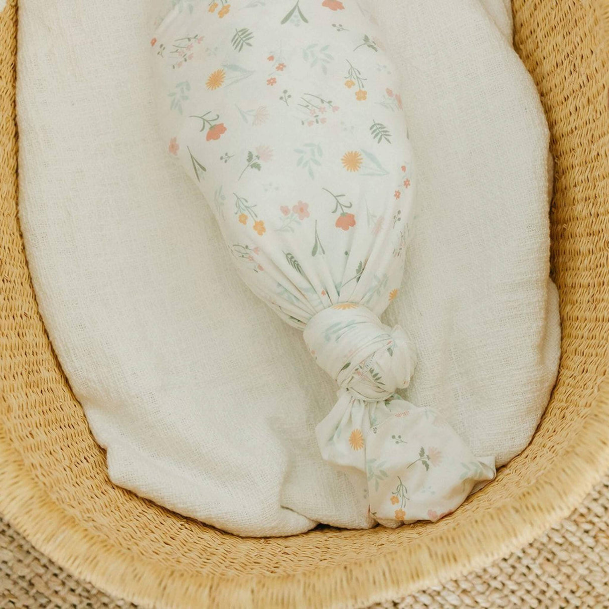 Knit Swaddle Blanket - Mabel