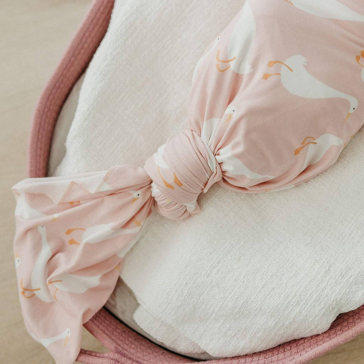 Knit Swaddle Blanket - Goosie