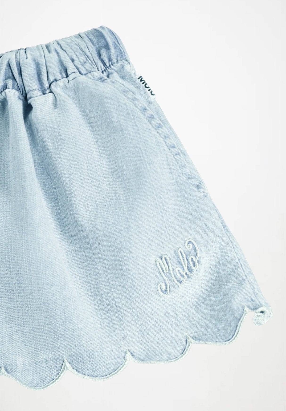 Molo Addie Shorts - Washed Chambray