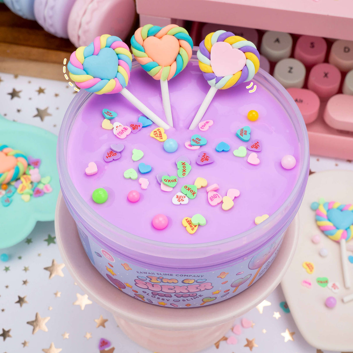 Kawaii Slime - I'm A Sucker For You Glossy Slime