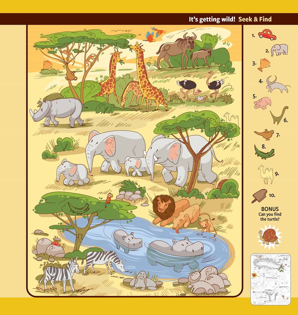 Seek and Find: Nature and More