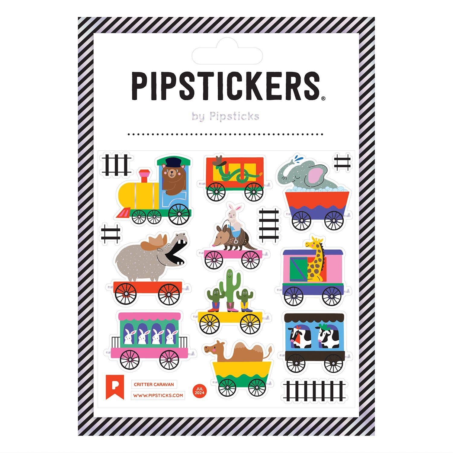 Pipstickers - Critter Caravan