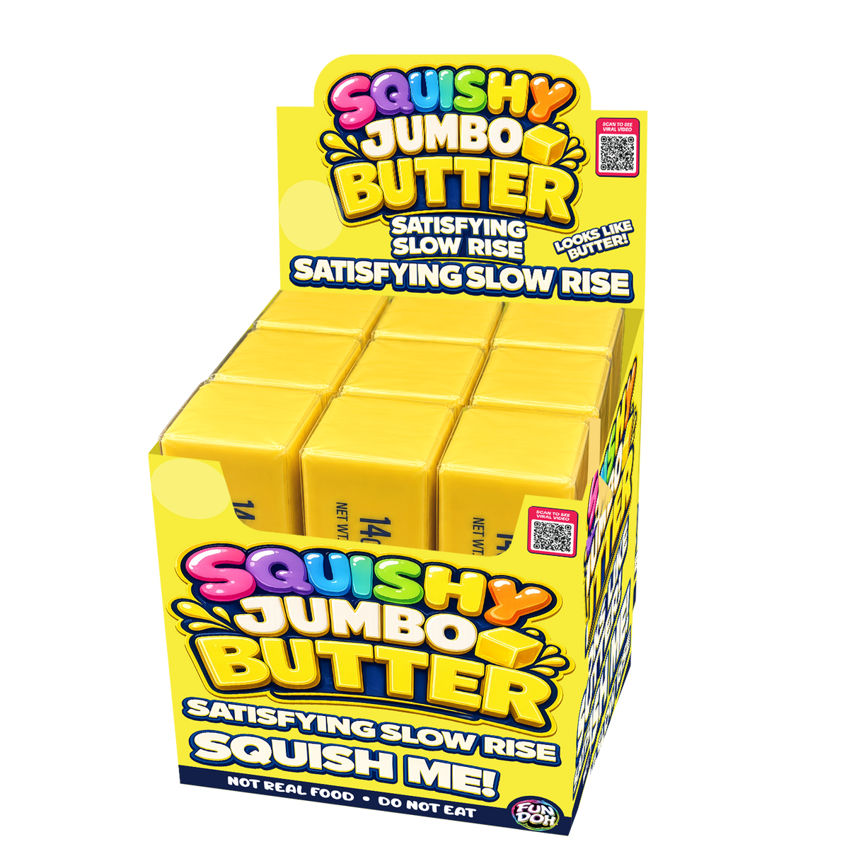Fun Doh 10" Jumbo Butter Squishy