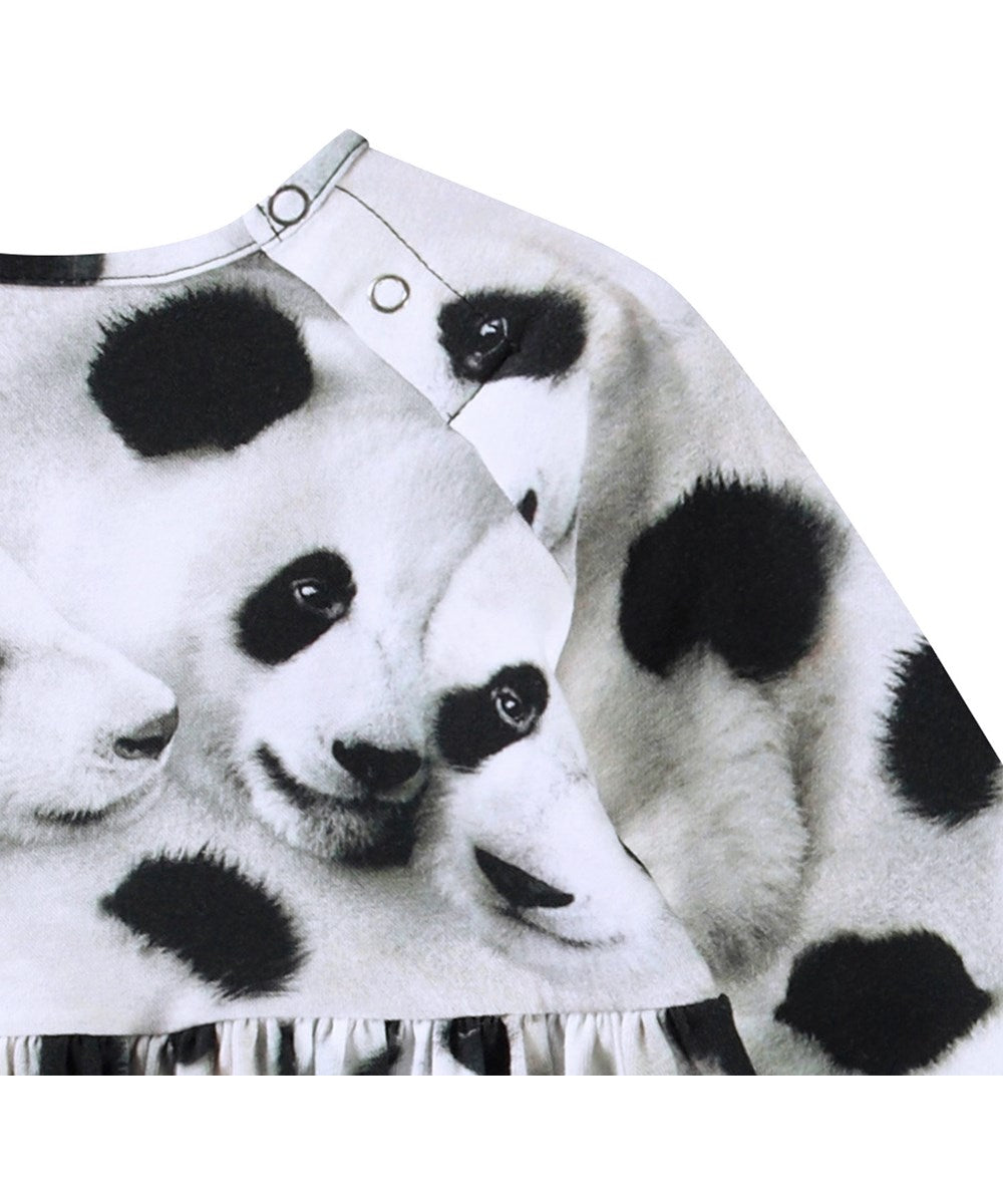 Molo Charmaine Dress - Giant Panda FINAL SALE