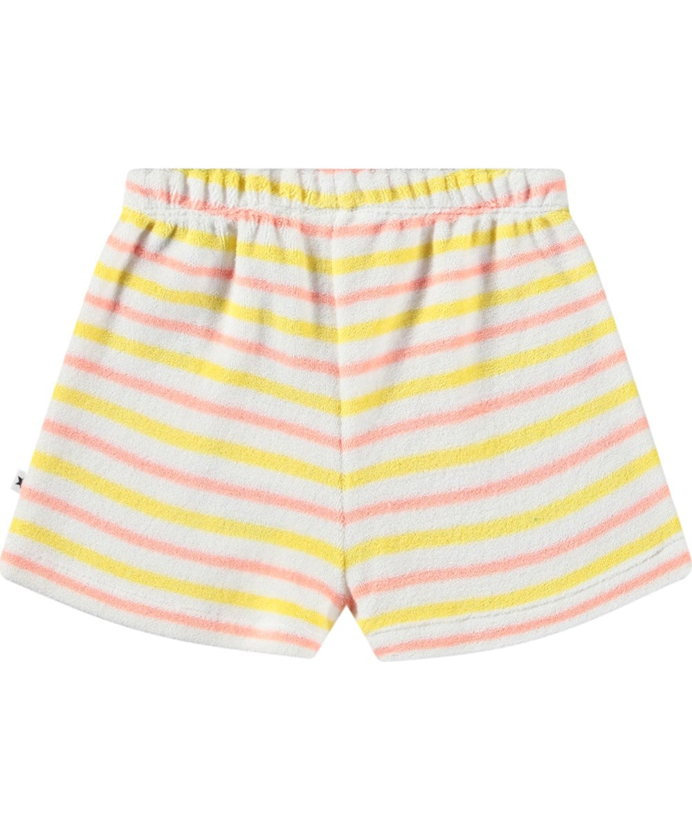 Molo Signe Shorts - Sun Melon Stripe FINAL SALE