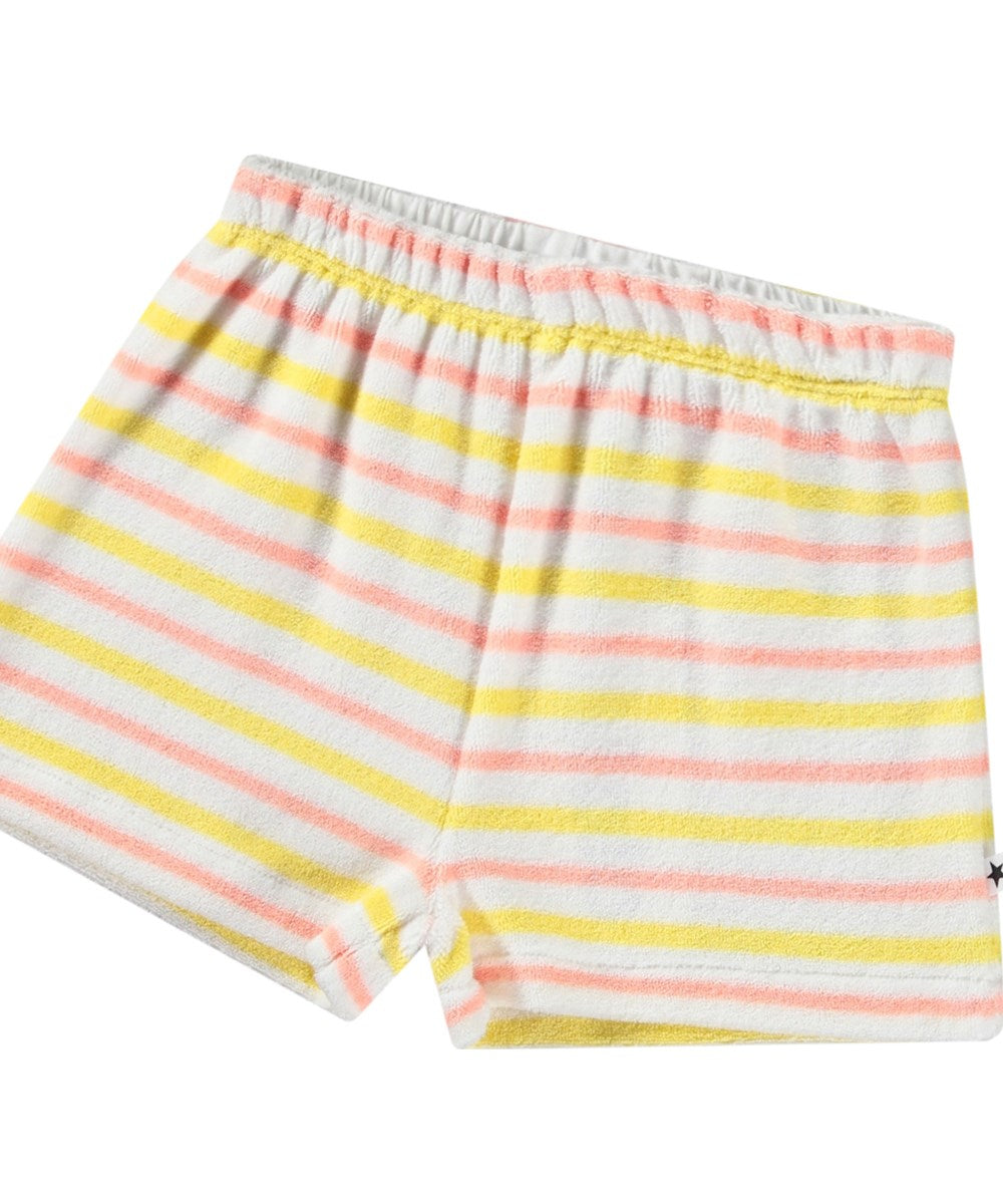 Molo Signe Shorts - Sun Melon Stripe FINAL SALE