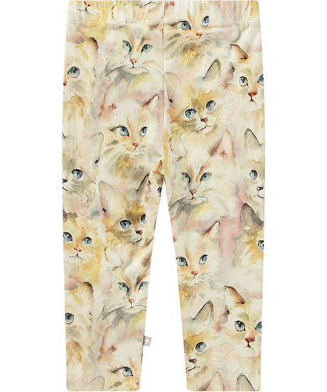 Molo Stefanie Leggings - Aquarelle Cats FINAL SALE