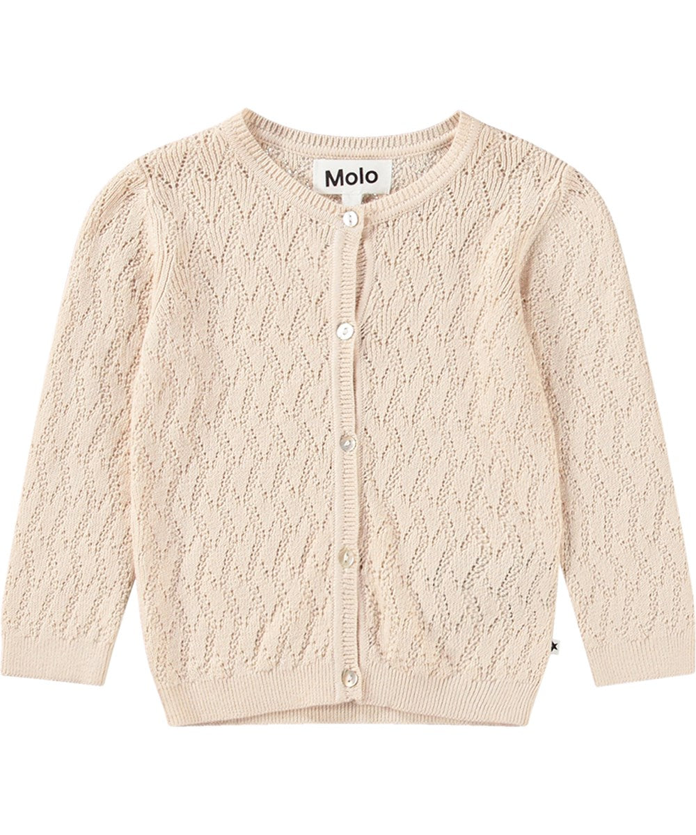 Molo Gilli Cardigan - Whisper Pink FINAL SALE