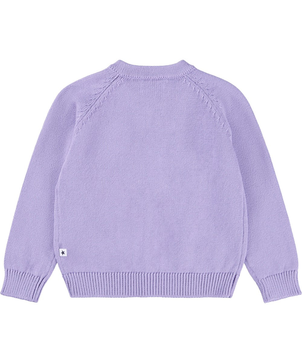 Molo Gilli Cardigan - Faded Purple