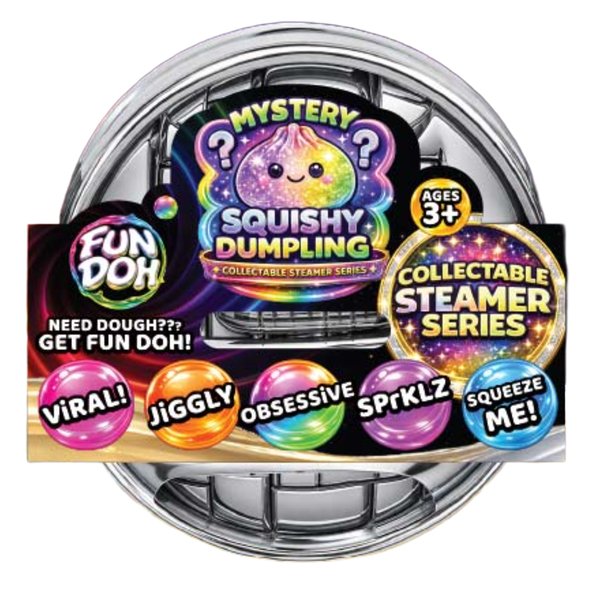 Fun Doh 4" Mystery Dumpling - Ultra Rare