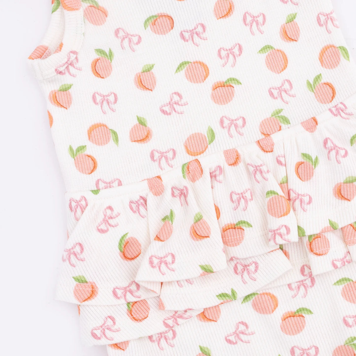 Ruffle Tank Bodysuit - Little Peaches