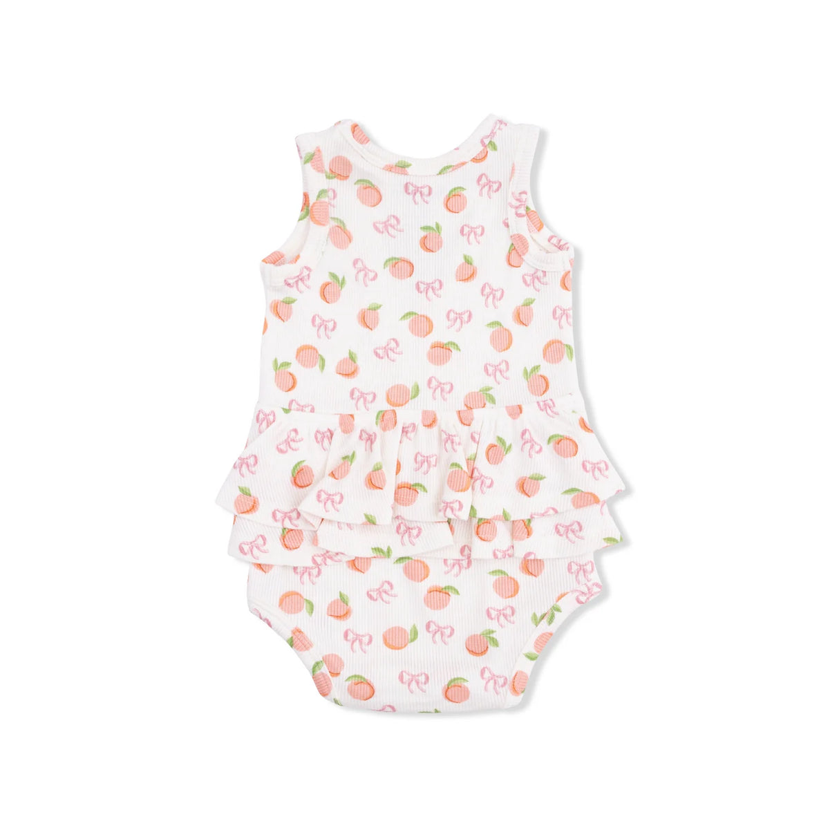 Ruffle Tank Bodysuit - Little Peaches