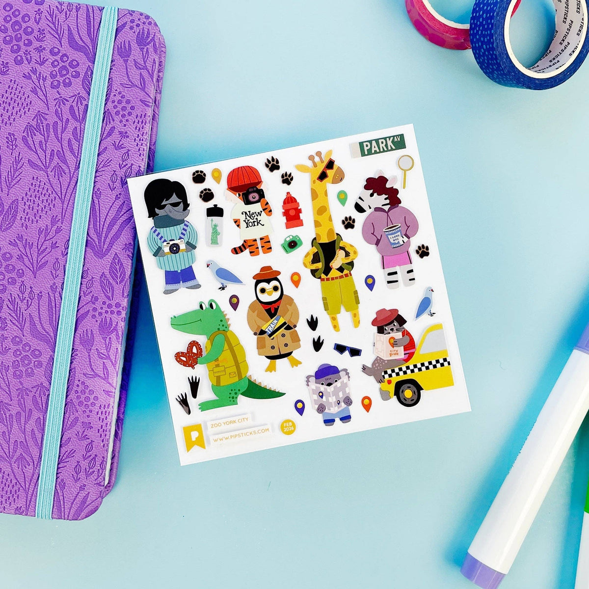 Pipstickers - Zoo York City