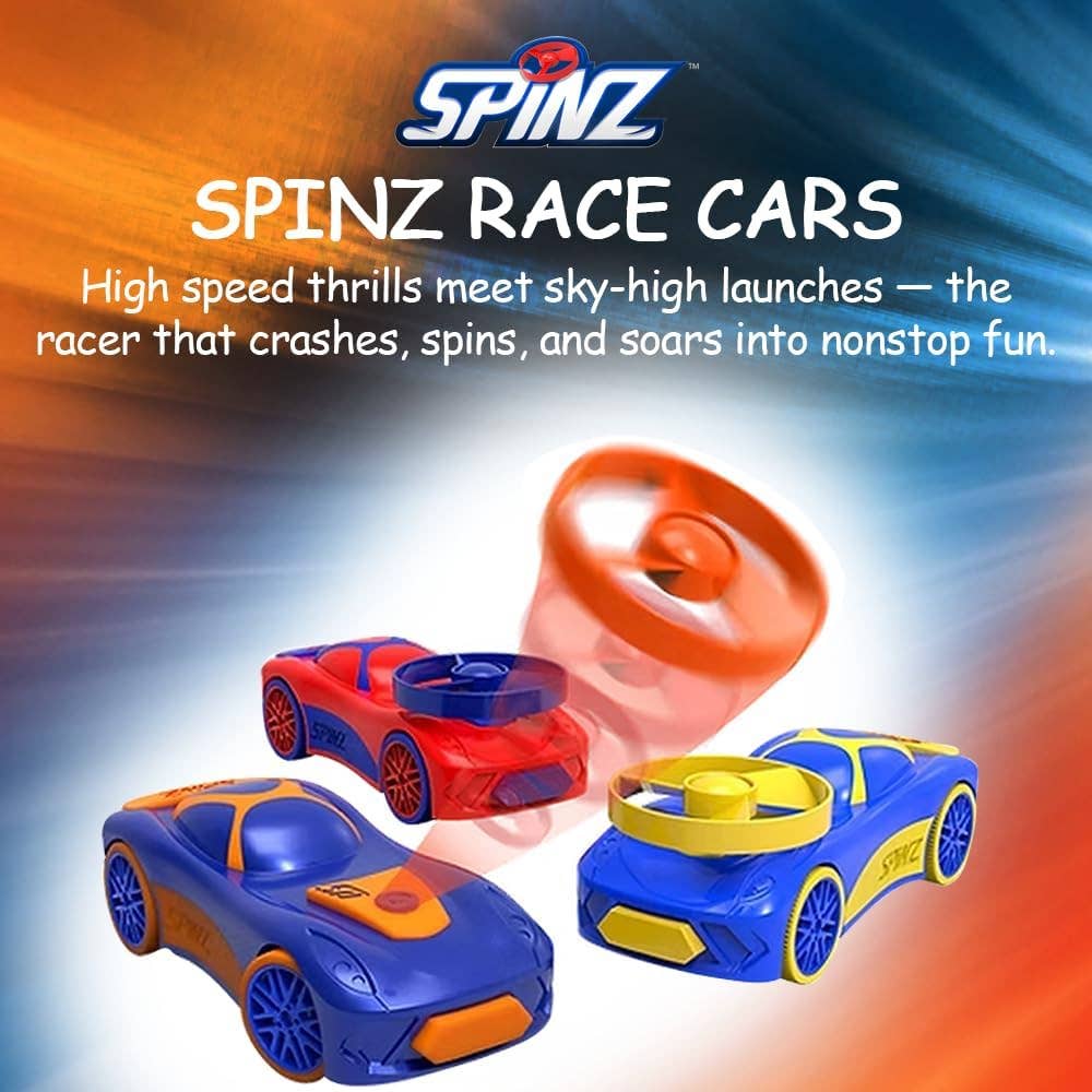 Spinz High Flying Disc Crash & Launch Car