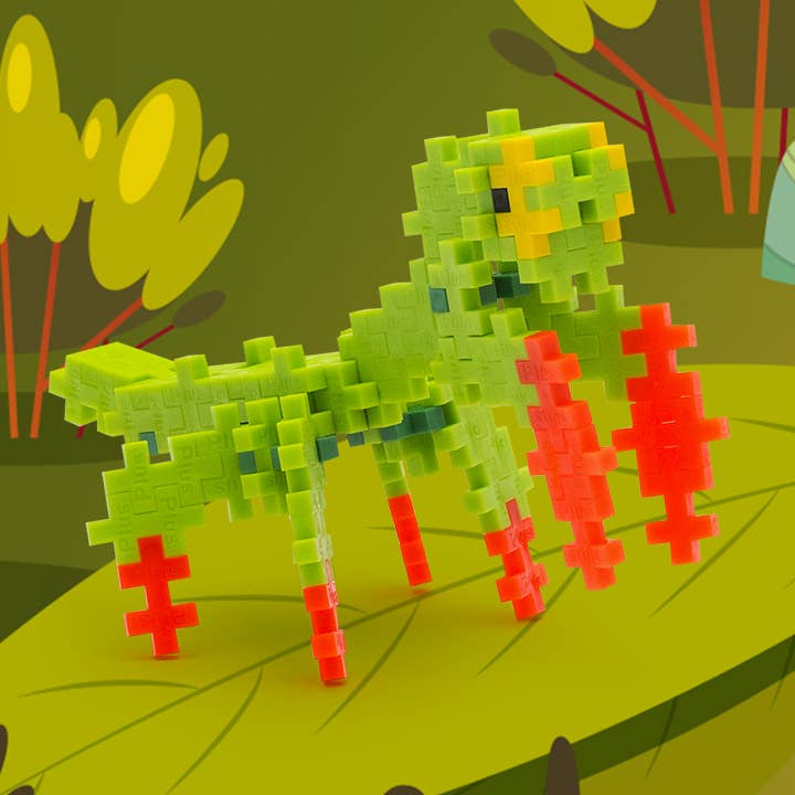 Plus-Plus Tube - Praying Mantis