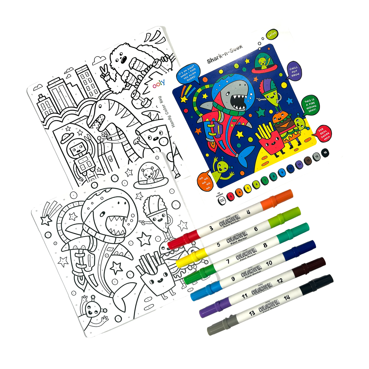 Colortopia Color by Number - Epic Adventure