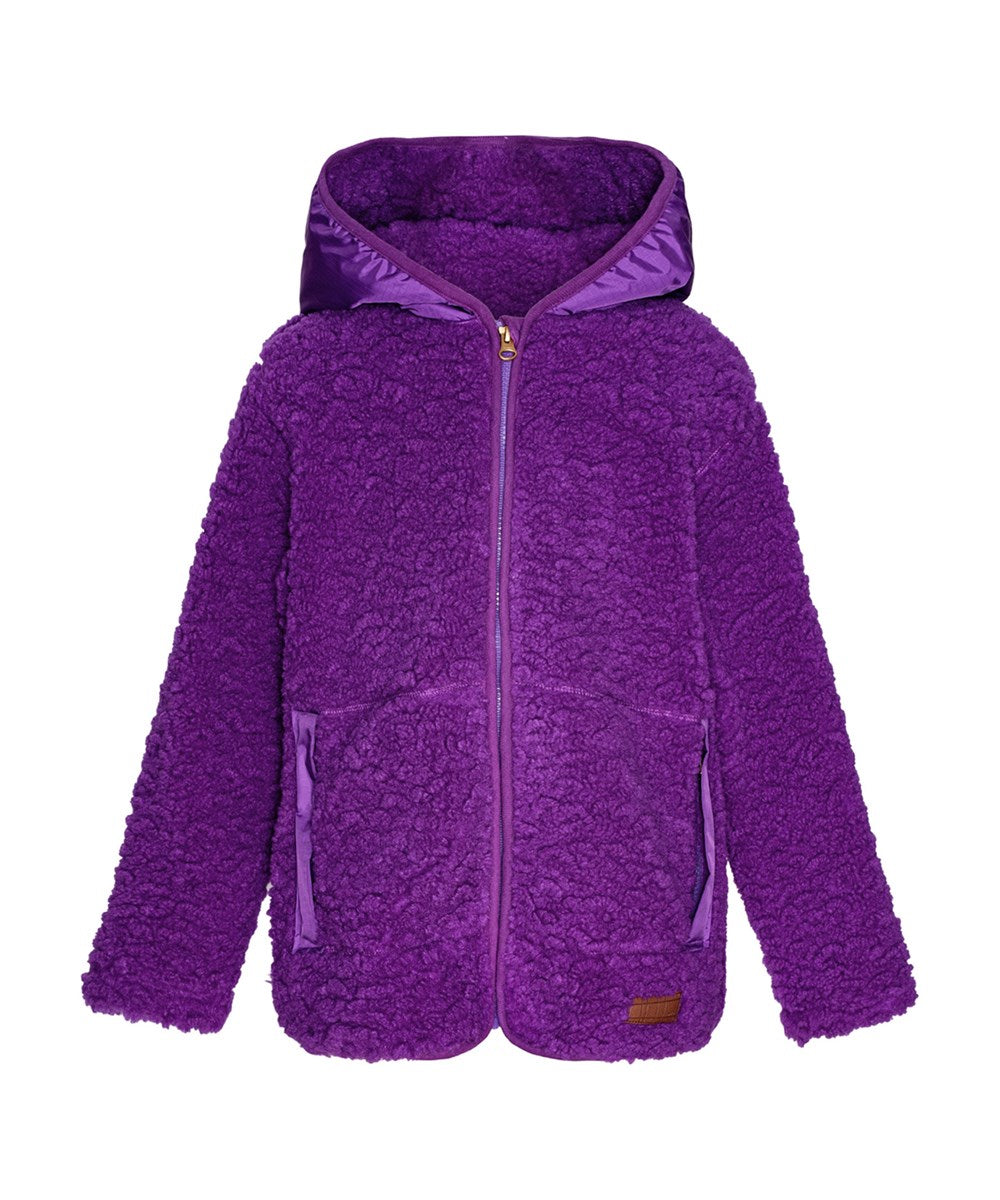 Molo Uberto Zip Front Jacket - Warm Purple FINAL SALE