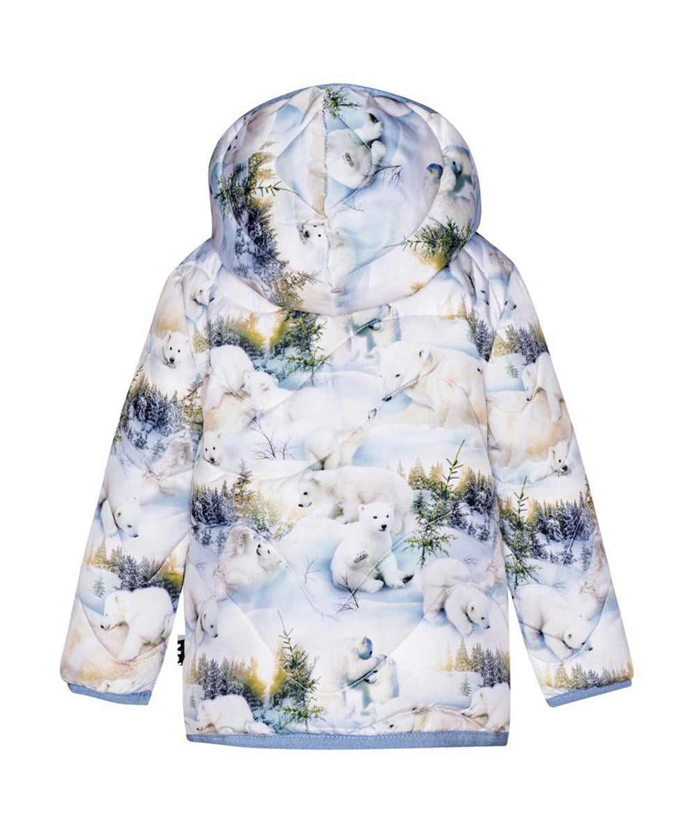 Molo Harmony Puffer Jacket - Snowy Bears FINAL SALE