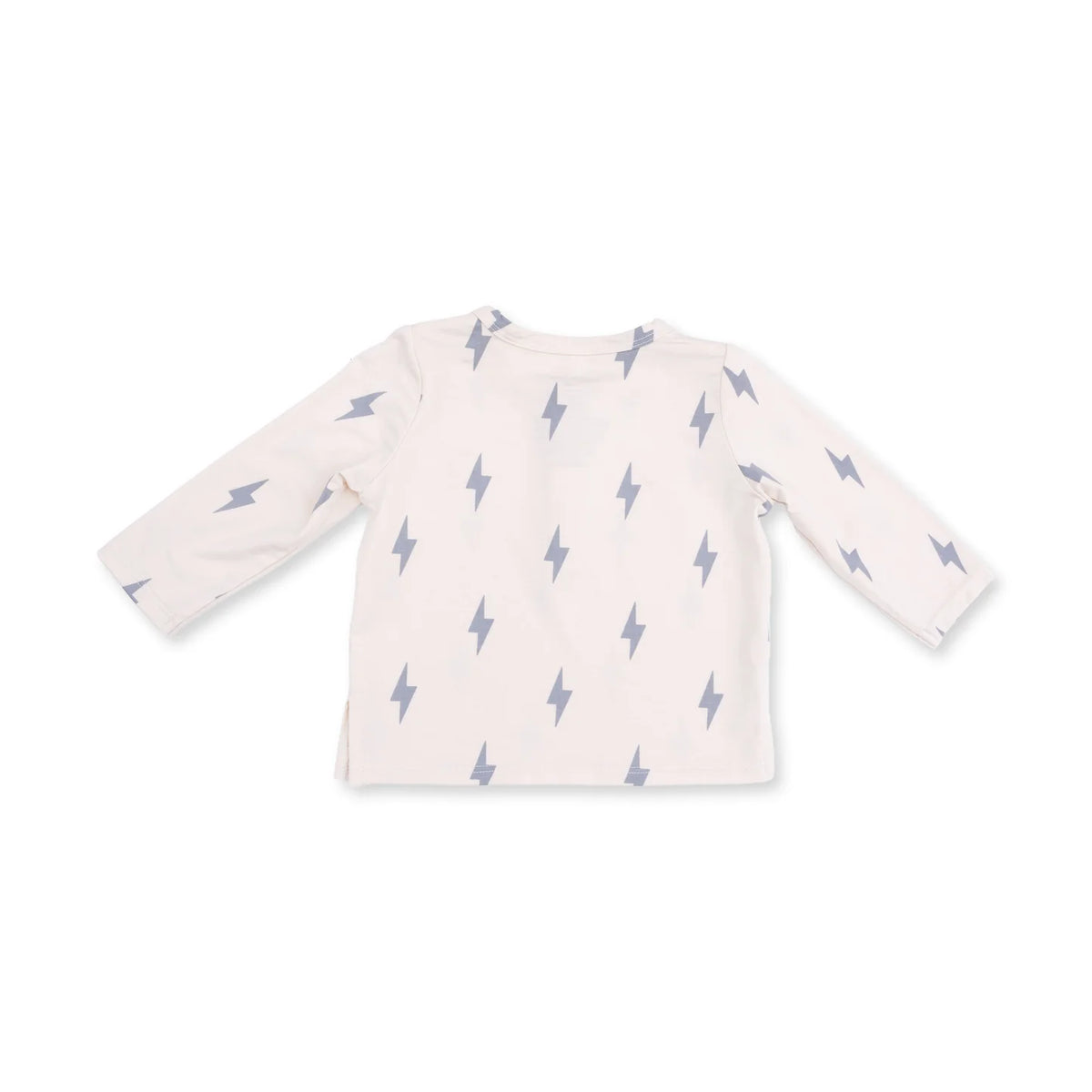 Long Sleeve Henley and Joggers - Lightning Bolt