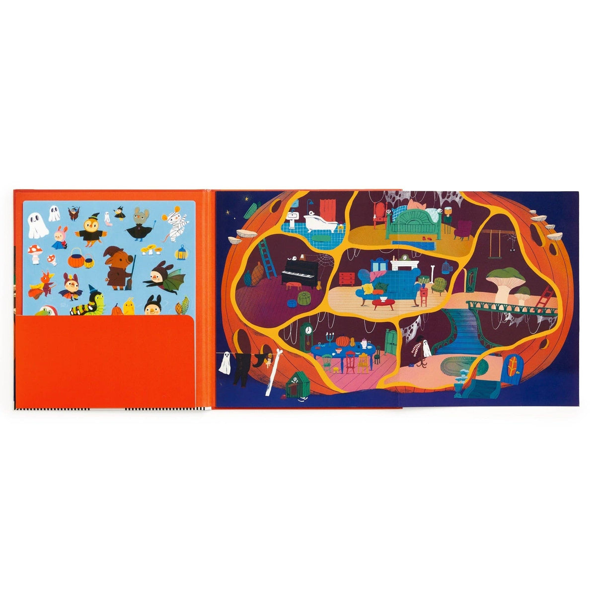 Sticker Play Reusable Activity Set - Pumpkin Village