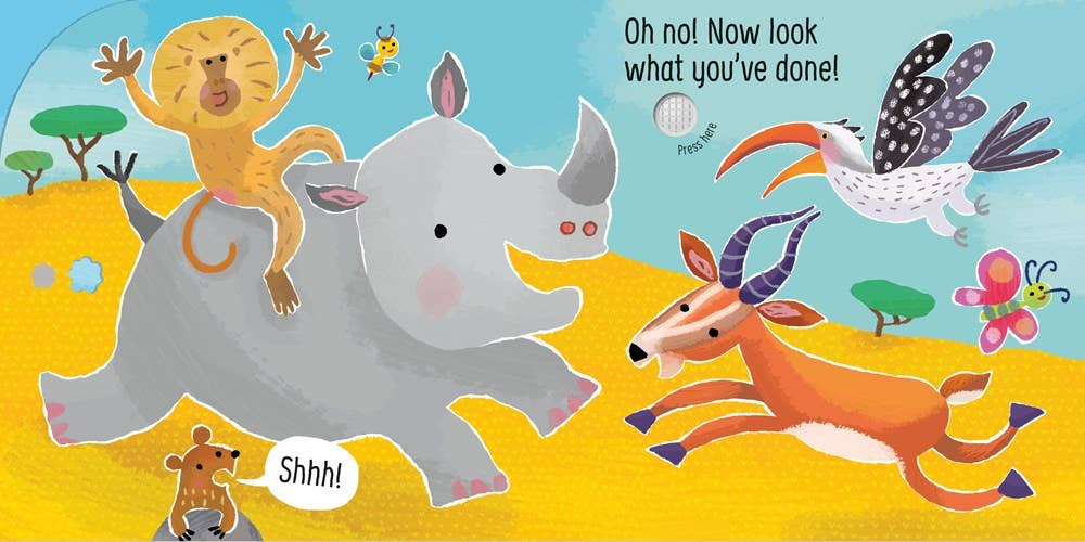 Don't Tickle The Rhino!