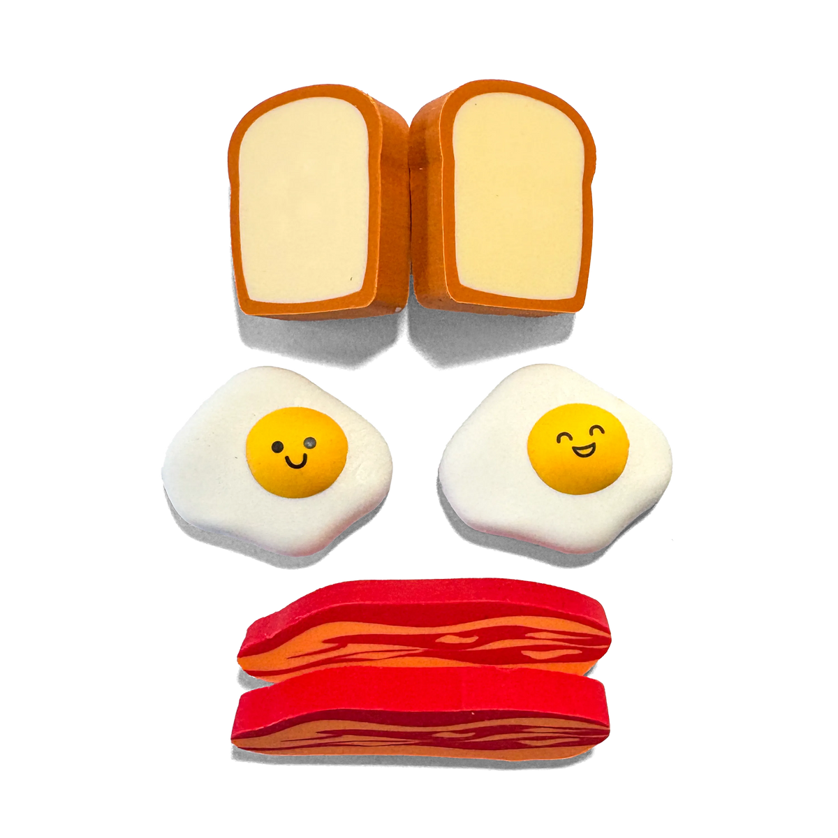 Brunch Bunch Breakfast Erasers