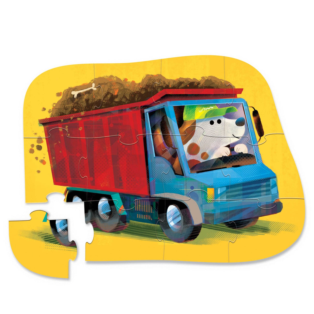 12-Piece Puzzle - Go Big Dog