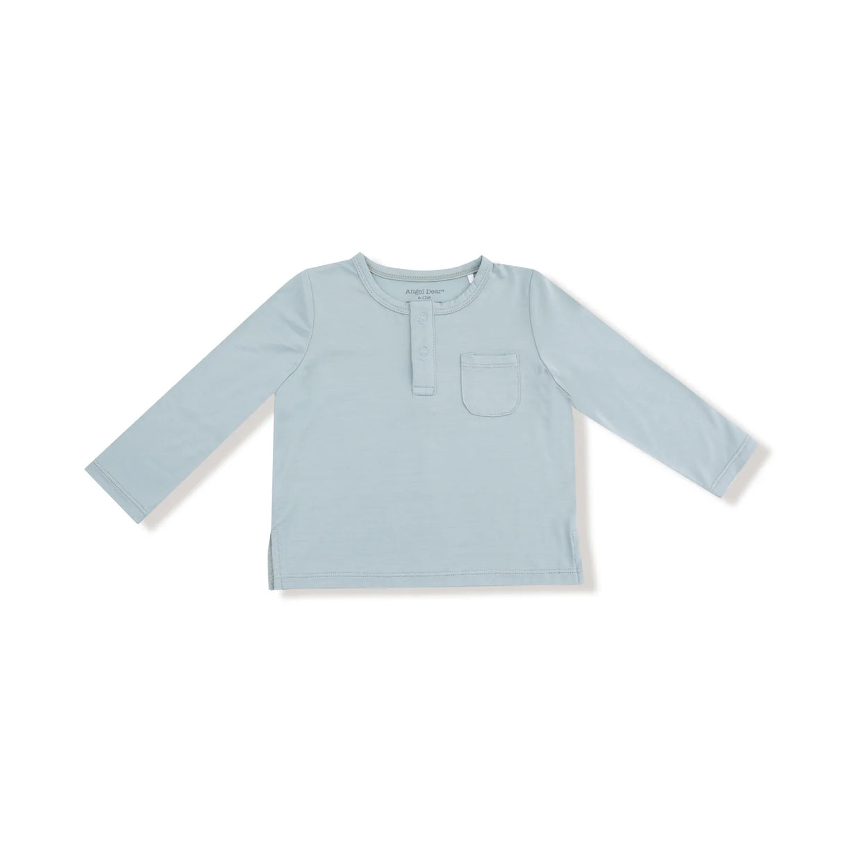 Long Sleeve Henley - Jadeite