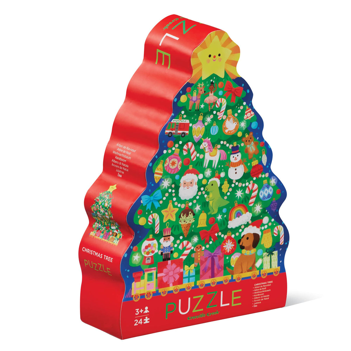 24-Piece Puzzle - Christmas Tree