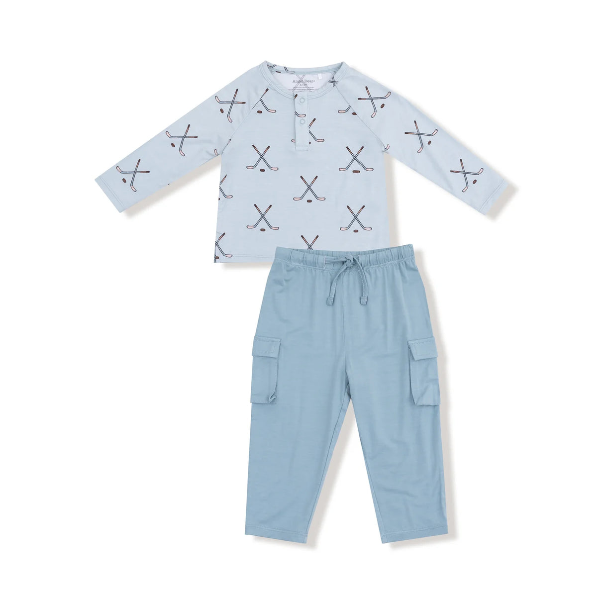 Raglan Tee and Joggers - Hockey