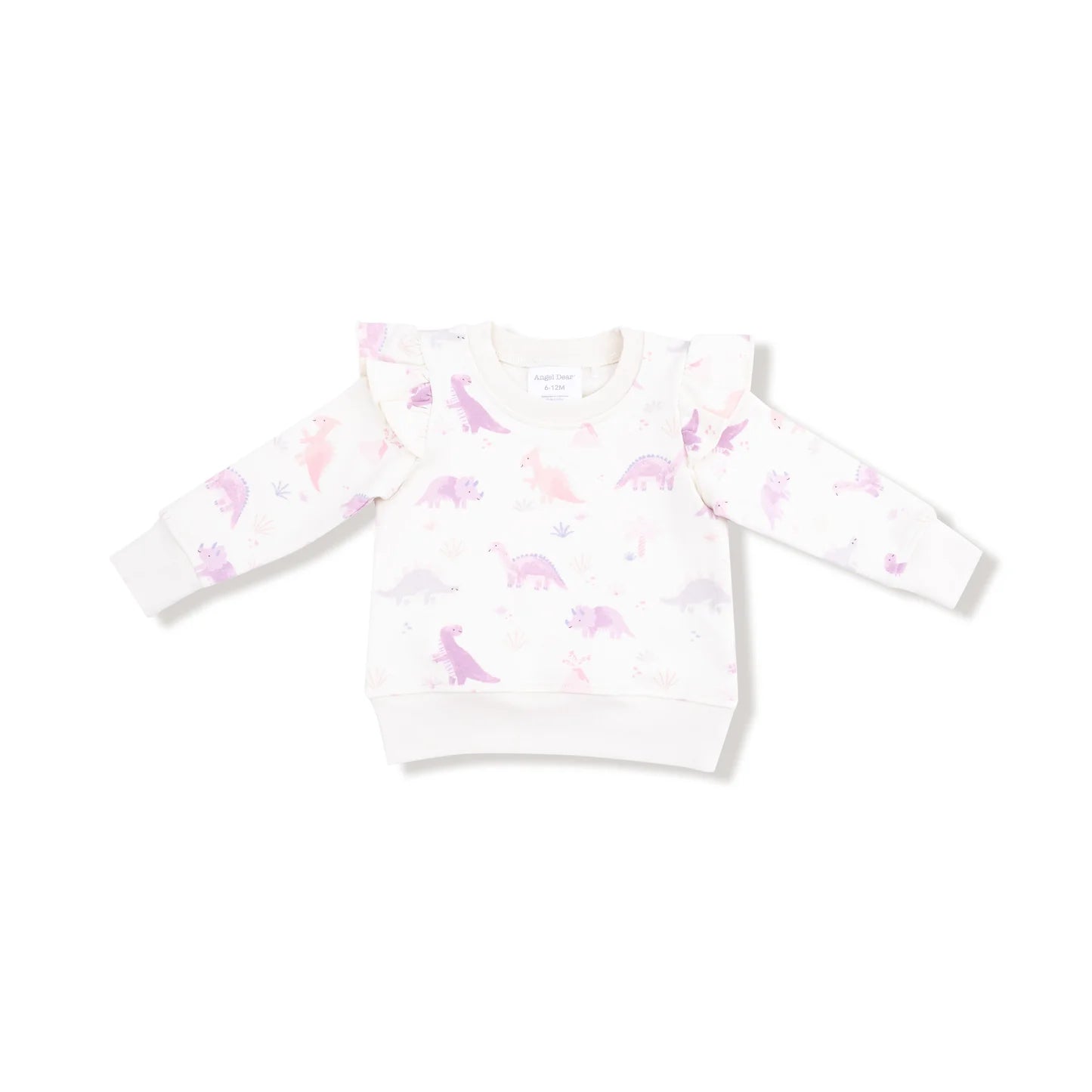 Ruffle Sweatshirt and Joggers - Soft Dinos