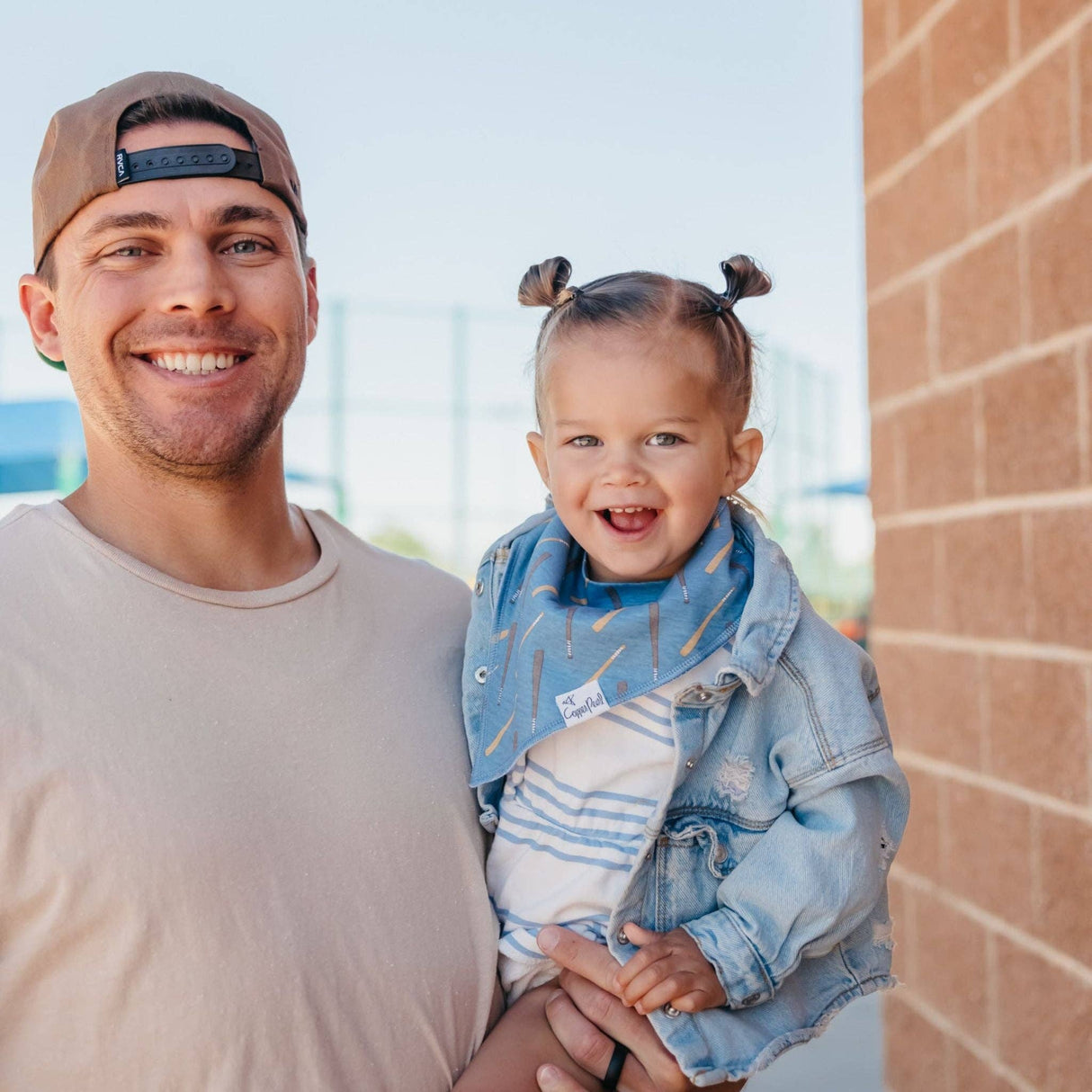 Baby Bandana Bibs - Slugger