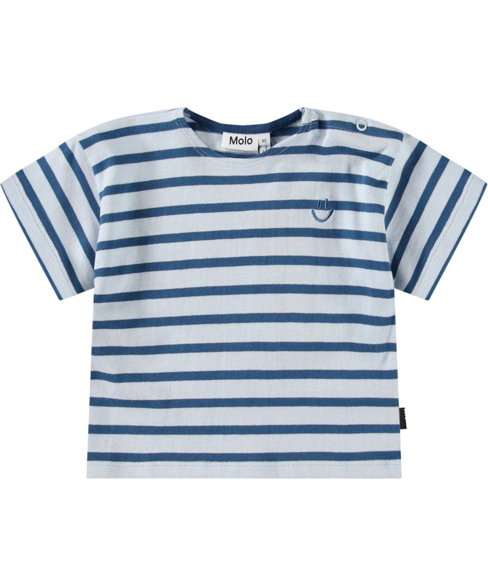 Molo Eivor Tee - Lagoa Stripe FINAL SALE
