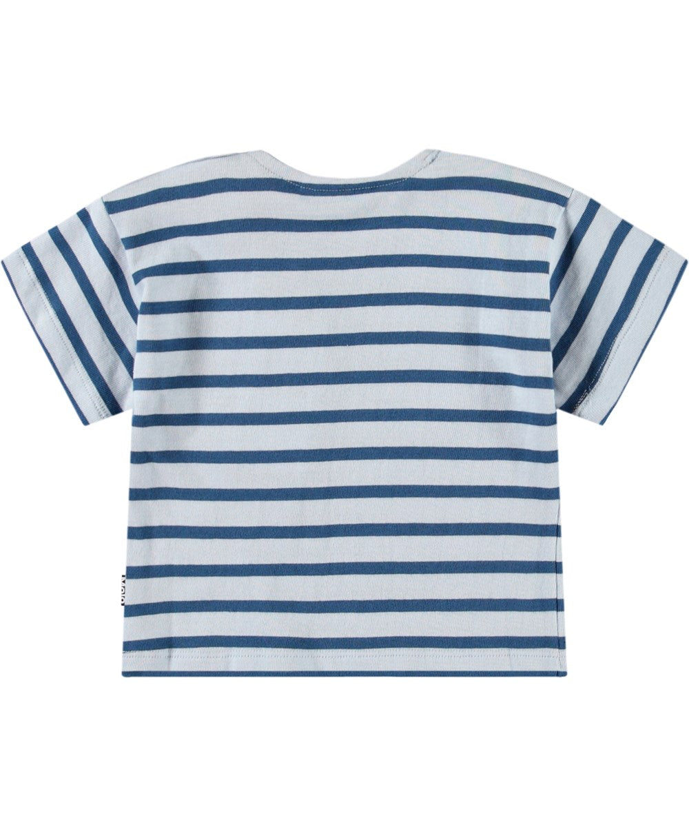 Molo Eivor Tee - Lagoa Stripe FINAL SALE