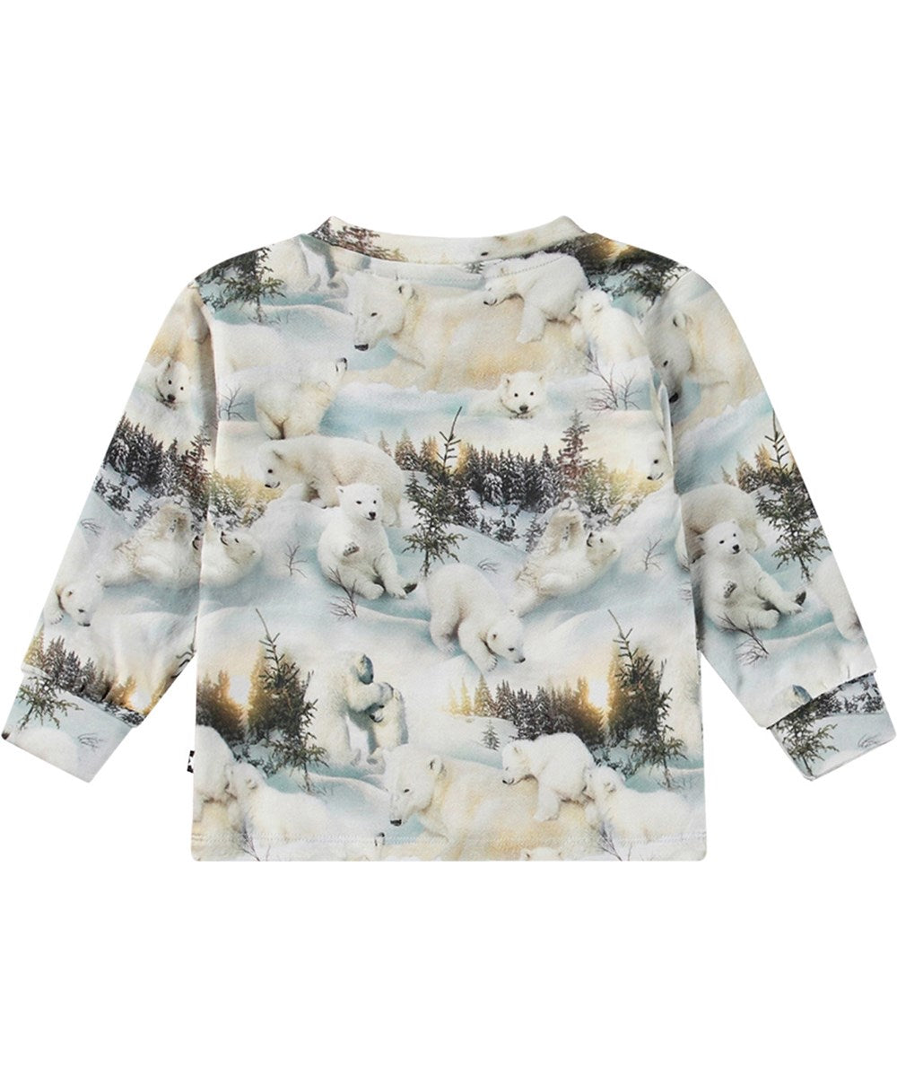 Molo Eloy Tee - Snowy Bears FINAL SALE