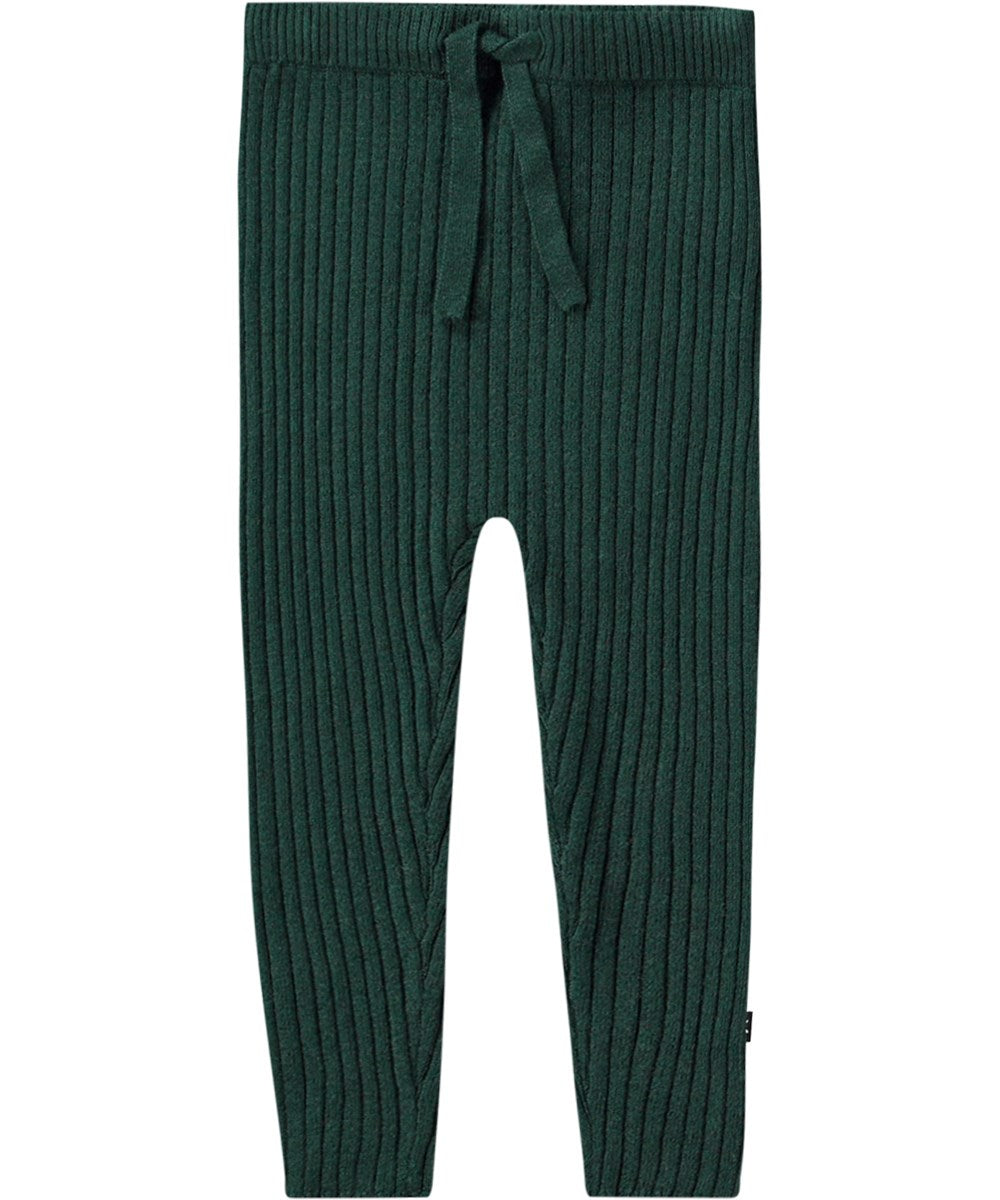 Molo Shadow Cashmere Blend Leggings - Ponderosa Pine FINAL SALE