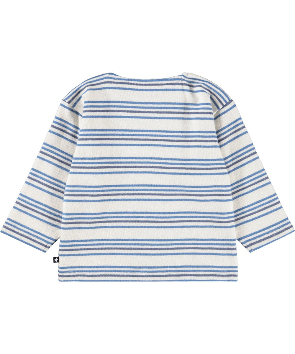 Molo Edarko Tee - Sea Sky Stripe