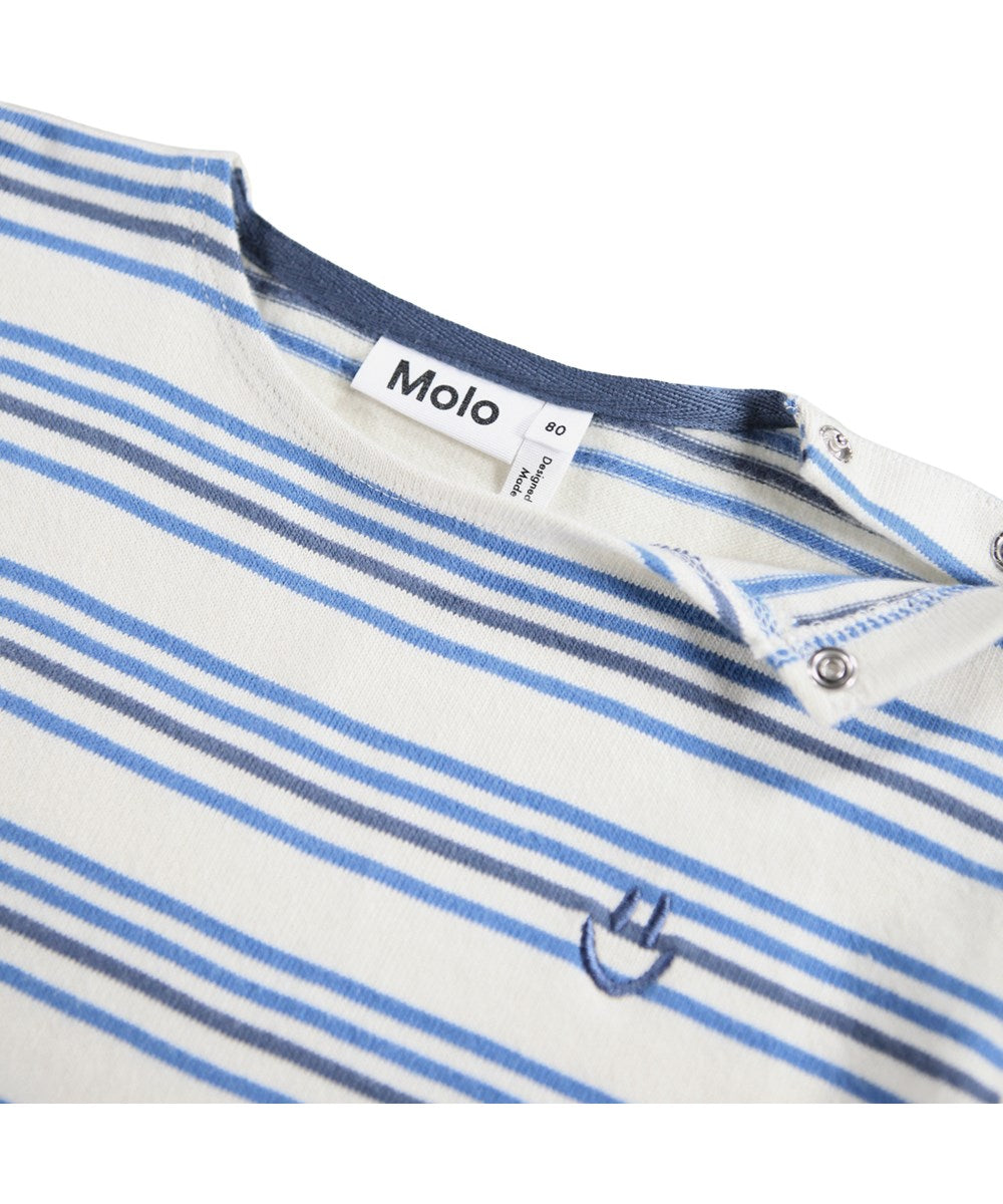 Molo Edarko Tee - Sea Sky Stripe