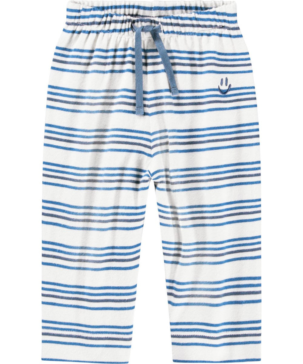 Molo Saxon Pants - Sea Sky Stripe