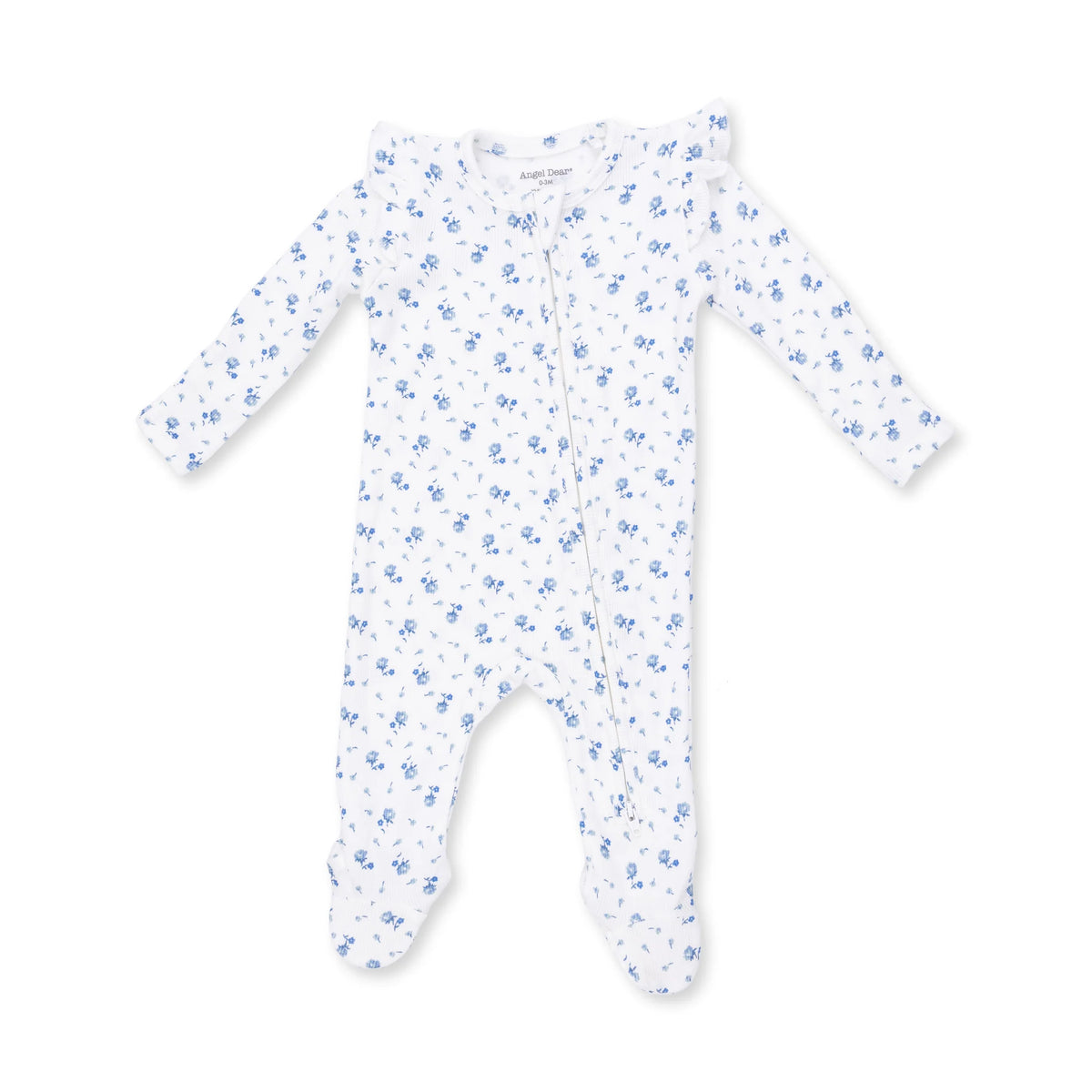 Ruffle Zip Footie - Joli Rosette