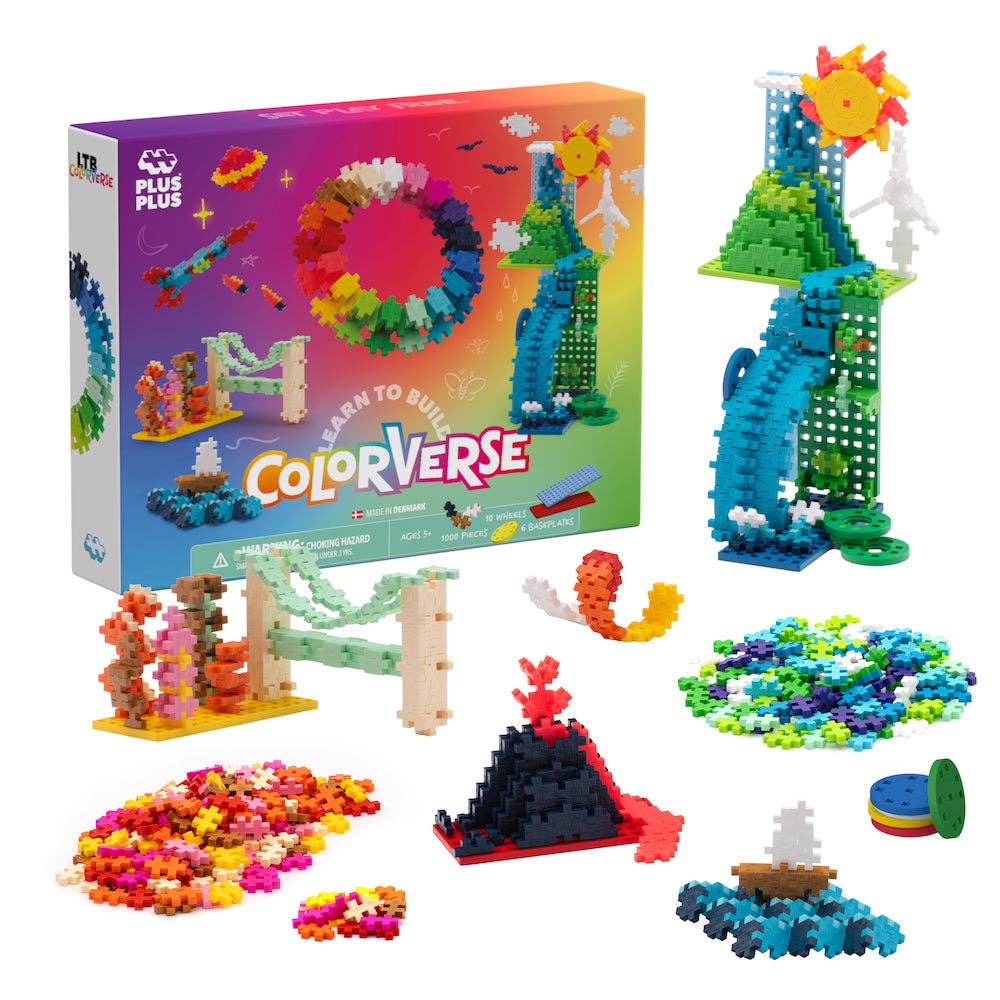 Plus-Plus Learn to Build - Colorverse 1000 pc